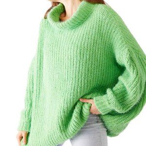 Free People Oasis Oversized Tunic Sweater